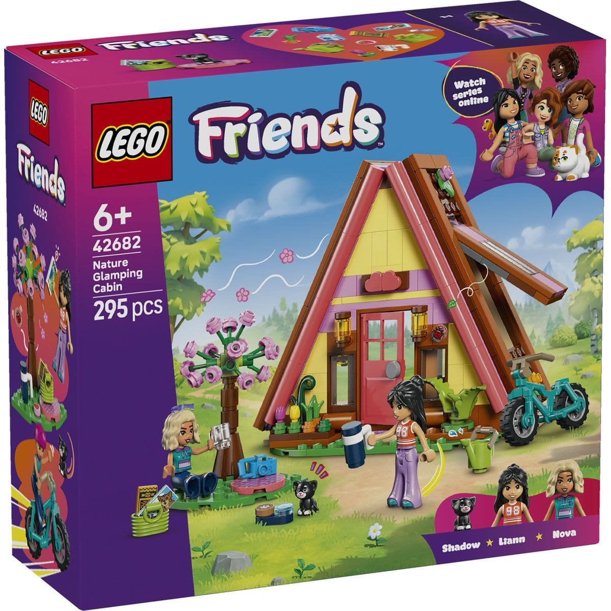 1 LEGO FRIENDS GLAMPING LA CABANA 42682 - imagine 1