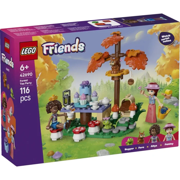LEGO FRIENDS PETRECERE CU CEAI IN PADURE 42690 - imagine 10