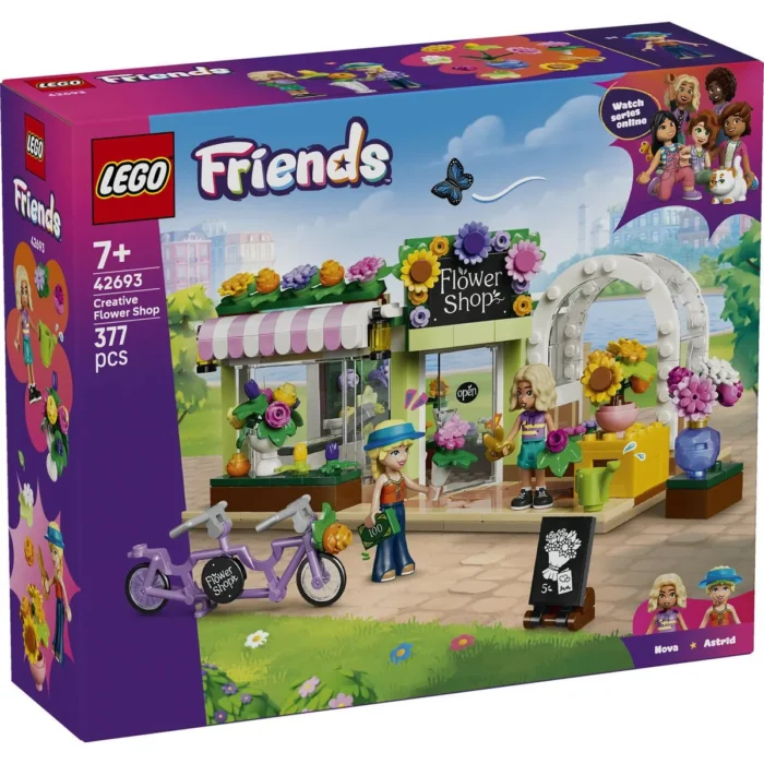 LEGO FRIENDS FLORARIE CREATIVA 42693 - imagine 10