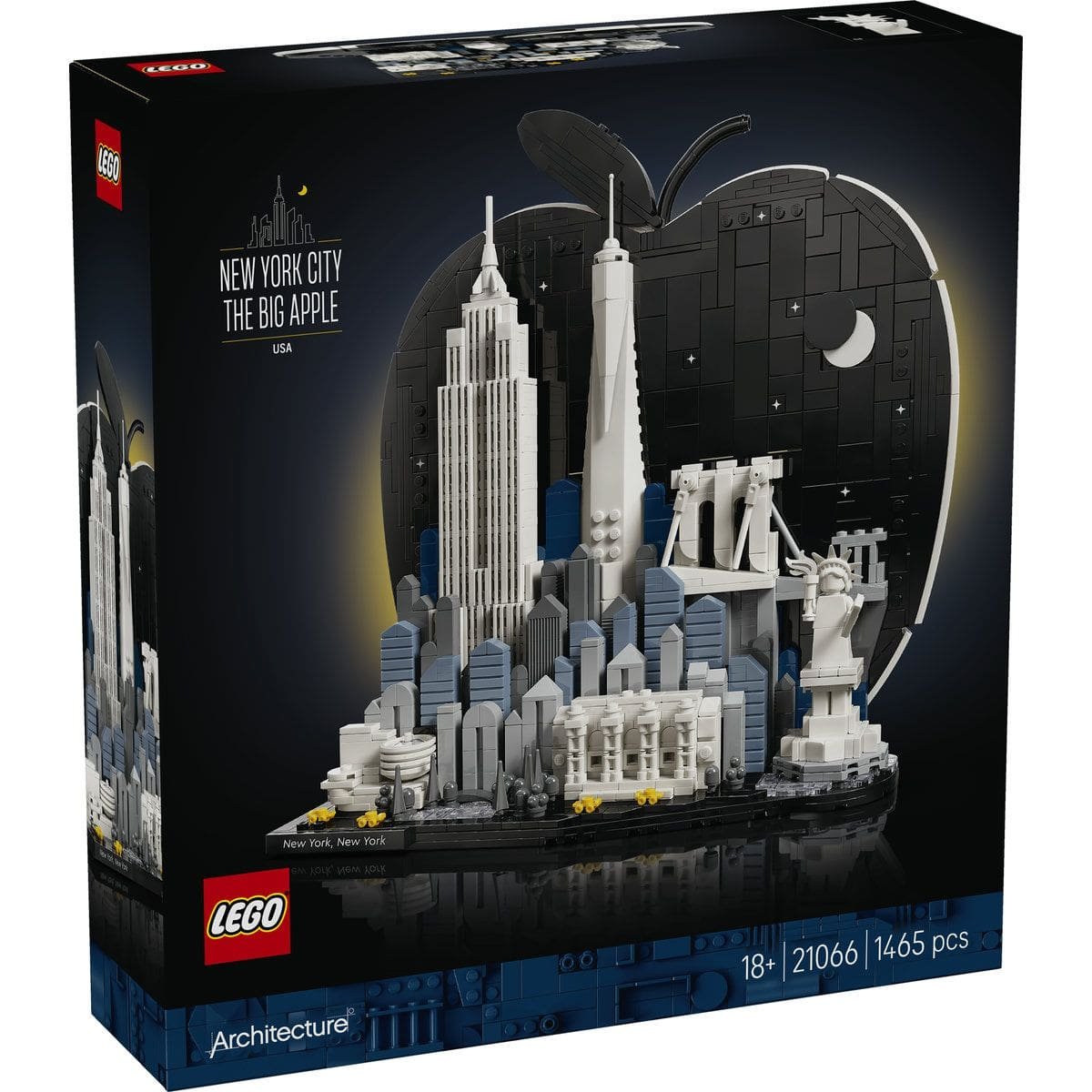 1 LEGO ARHITECTURE NEW YORK CITY THE BIG APPLE 21066 - imagine 1