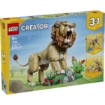 LEGO CREATOR ANIMALE SALBATICE LEU MAIESTUOS 31386 - imagine 10