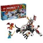 LEGO NINJAGO ZILVAR SI MONSTRUL DRAGON GRIMTAK 71863 - imagine 2