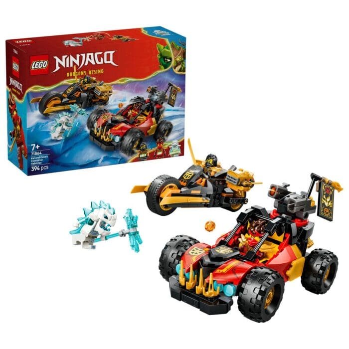 LEGO NINJAGO VEHICULELE TRANSFORMABILE ALE LUI KAI SI COLE 71864 - imagine 2