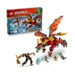 LEGO NINJAGO ROBOTUL DRAGON TRANSFORMATOR AL LUI WYLDFYRE 71868 - imagine 2