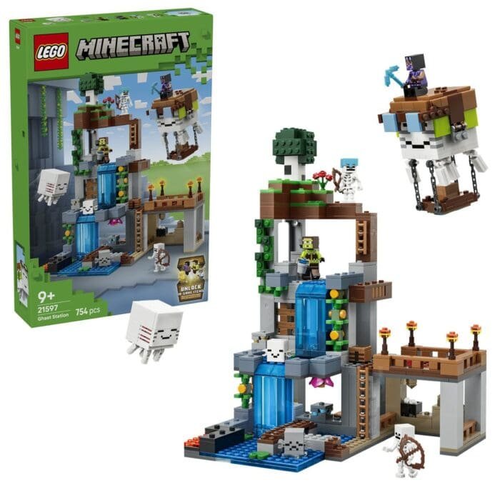 LEGO MINECRAFT STATIE DE MOBI GHAST 21597 - imagine 2