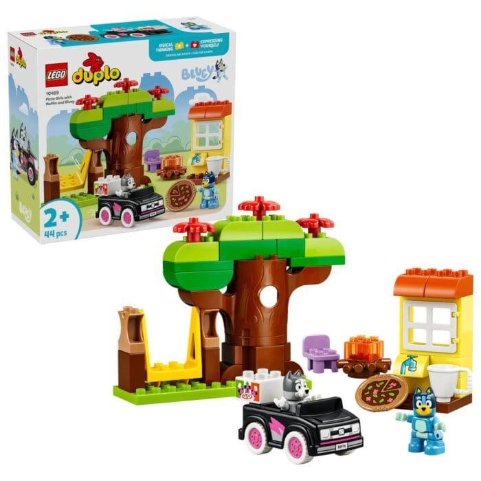 LEGO DUPLO MUFFIN SI BLUE FETELE CARE ADUC PIZZA 10469 - imagine 2