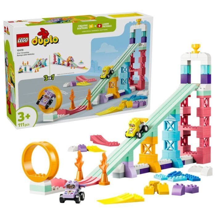 LEGO DUPLO RAMPE CREATIVE CU VEHICULE 3IN1 10478 - imagine 2