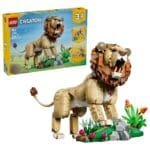 LEGO CREATOR ANIMALE SALBATICE LEU MAIESTUOS 31386 - imagine 2
