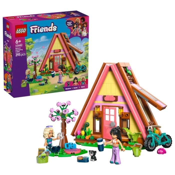 LEGO FRIENDS GLAMPING LA CABANA 42682 - imagine 2