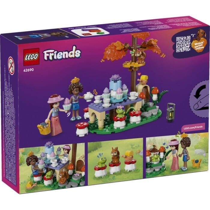 LEGO FRIENDS PETRECERE CU CEAI IN PADURE 42690 - imagine 2