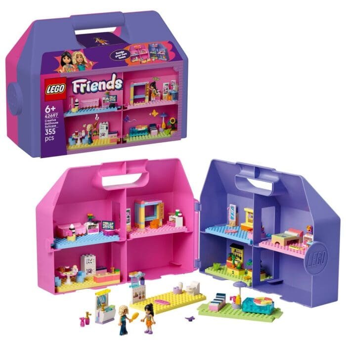 LEGO FRIENDS VALIZA CASUTA DE PAPUSI CREATIVA 42697 - imagine 2