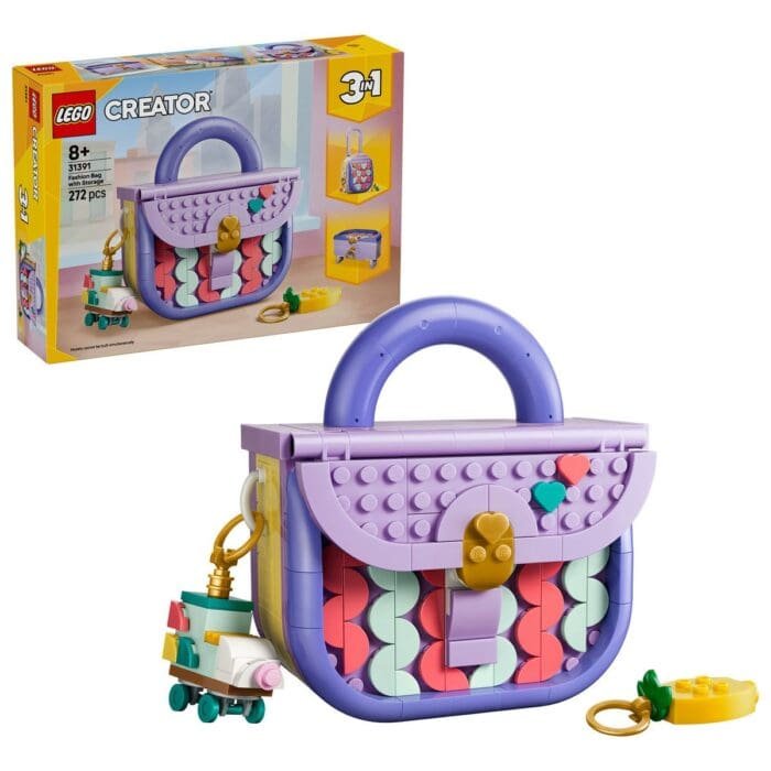LEGO CREATOR GEANTA ARTISTICA SI MODERNA CU DEPOZITARE 31391 - imagine 2