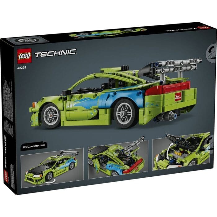 LEGO TECHNIC MASINA MITSUBISHI ECLIPSE DIN FAST AND FURIOUS 42229 - imagine 2