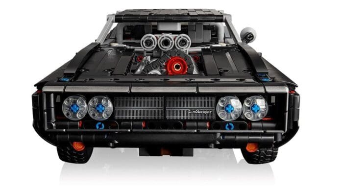 LEGO TECHNIC MASINA DODGE CHARGER R/T DIN FAST AND FURIOUS 42231 - imagine 2