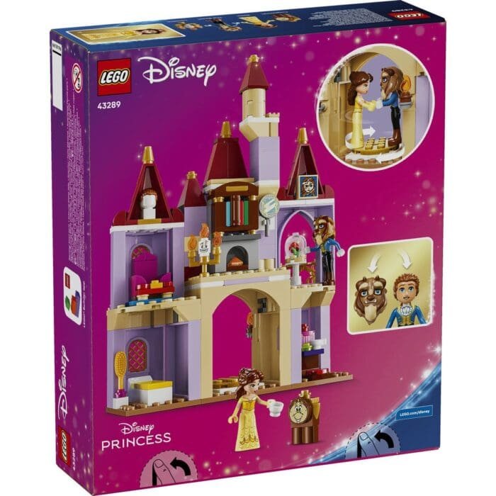 LEGO DISNEY PRINCESS CASTELUL FERMECAT AL LUI BELLE SI AL BESTIEI 43289 - imagine 3