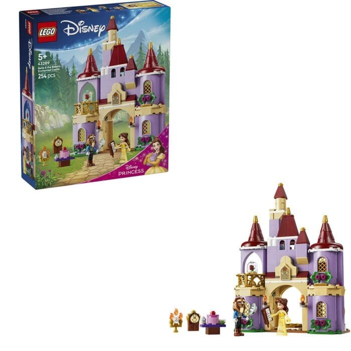 LEGO DISNEY PRINCESS CASTELUL FERMECAT AL LUI BELLE SI AL BESTIEI 43289 - imagine 4