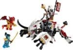 LEGO NINJAGO ZILVAR SI MONSTRUL DRAGON GRIMTAK 71863 - imagine 3