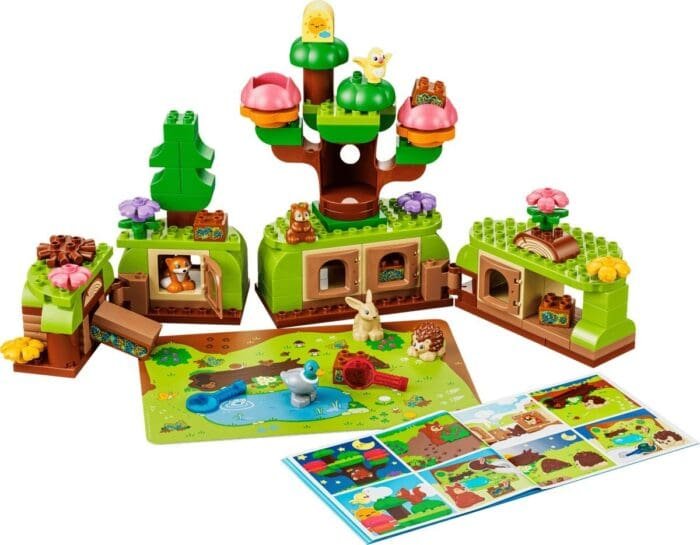 LEGO DUPLO PADUREA DESCOPERIRILOR CU ANIMALE SALBATICE 10480 - imagine 3