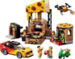 LEGO CITY EXPERIENA LIVRARII DE PIZZA CU VEHICULE 60496 - imagine 3