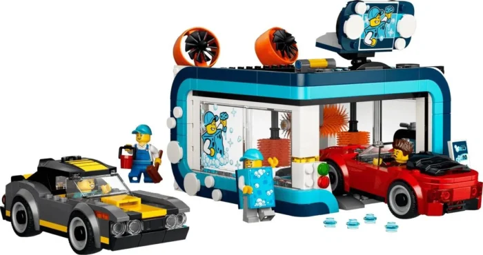 LEGO CITY SPALATORIE AUTO DRIVE THRU 60497 - imagine 11