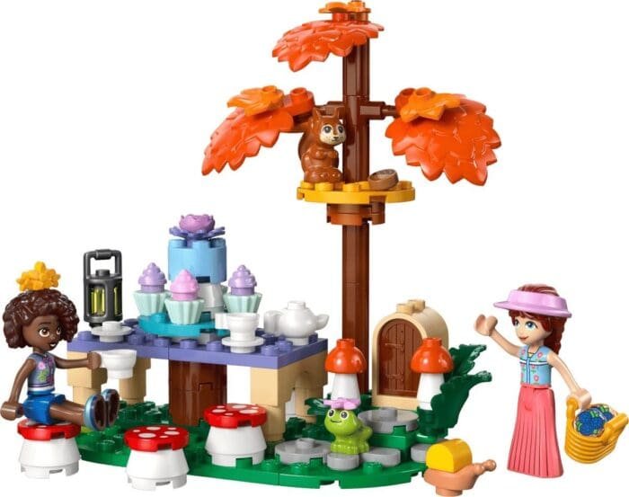 LEGO FRIENDS PETRECERE CU CEAI IN PADURE 42690 - imagine 4