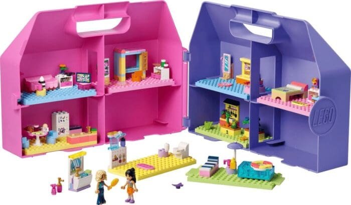 LEGO FRIENDS VALIZA CASUTA DE PAPUSI CREATIVA 42697 - imagine 3