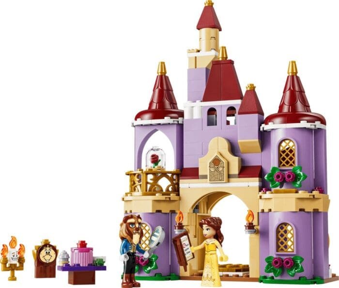 LEGO DISNEY PRINCESS CASTELUL FERMECAT AL LUI BELLE SI AL BESTIEI 43289 - imagine 5