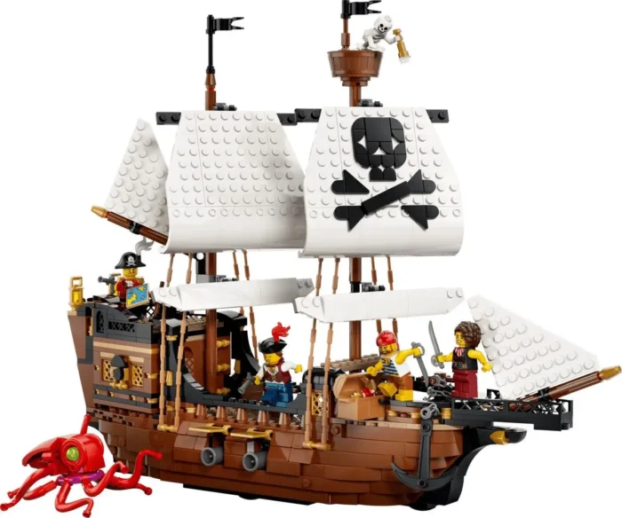 LEGO CREATOR CORABIE DE PIRATI EMBLEMATICA 31387 - imagine 11