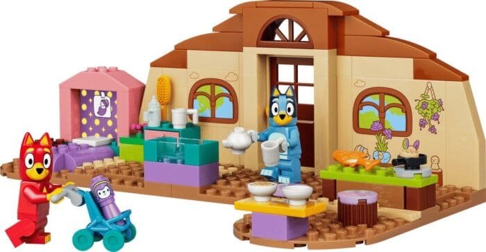 LEGO BLUEY LA SCOALA CU RUSTY SI BLUE 11221 - imagine 3