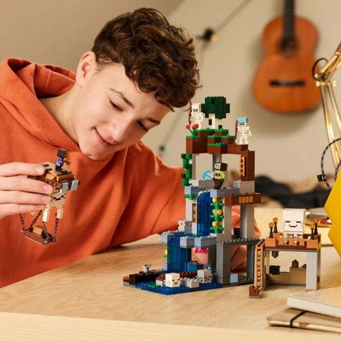 LEGO MINECRAFT STATIE DE MOBI GHAST 21597 - imagine 4