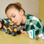 LEGO CITY BULDOEXCAVATOR GALBEN 60480 - imagine 4