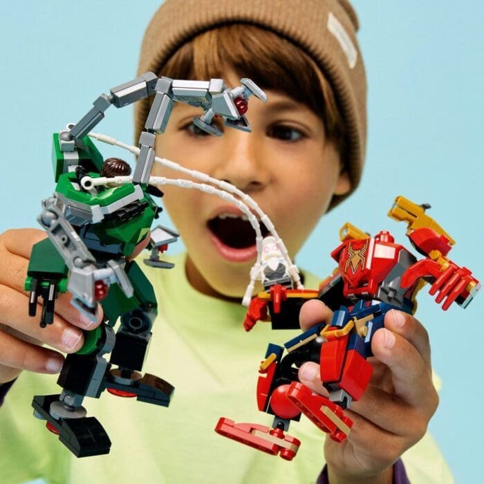 LEGO MARVEL BATALIA ROBOTILOR OMUL PAIANJEN VS DOC OCK 76338 - imagine 3