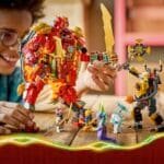 LEGO NINJAGO ROBOTUL DRAGON TRANSFORMATOR AL LUI WYLDFYRE 71868 - imagine 5