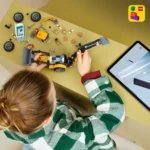 LEGO CITY BULDOEXCAVATOR GALBEN 60480 - imagine 13