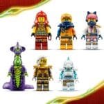 LEGO NINJAGO ROBOTUL DRAGON TRANSFORMATOR AL LUI WYLDFYRE 71868 - imagine 7