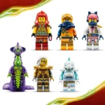 LEGO NINJAGO ROBOTUL DRAGON TRANSFORMATOR AL LUI WYLDFYRE 71868 - imagine 15