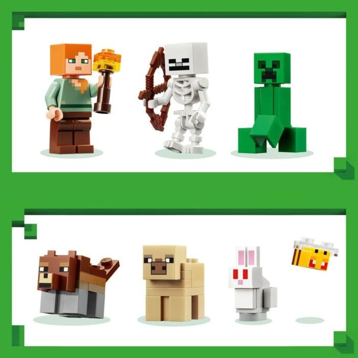 LEGO MINECRAFT PRIMA AVENTURA PE TIMP DE NOAPTE 21593 - imagine 7