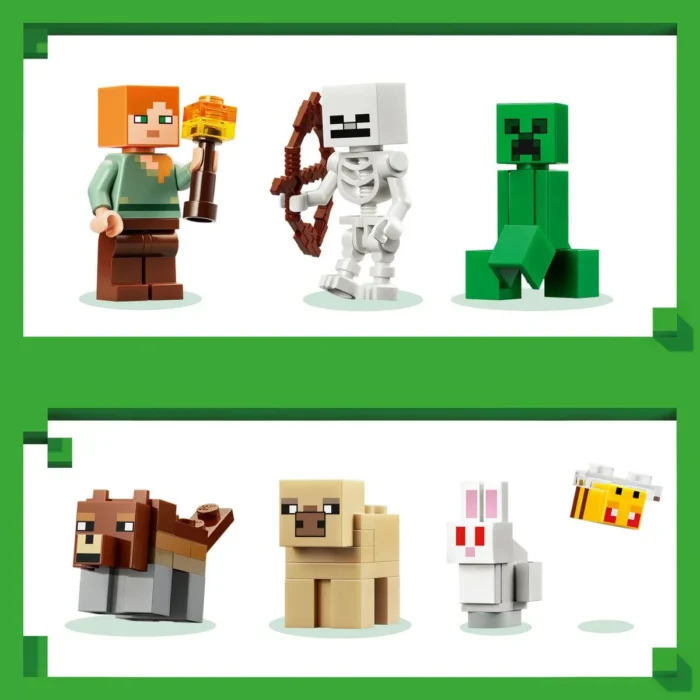 LEGO MINECRAFT PRIMA AVENTURA PE TIMP DE NOAPTE 21593 - imagine 15