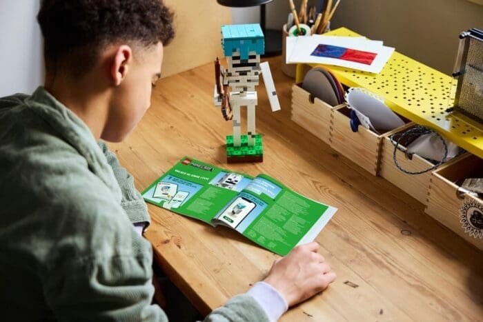 LEGO MINECRAFT SCHELETUL 21594 - imagine 7