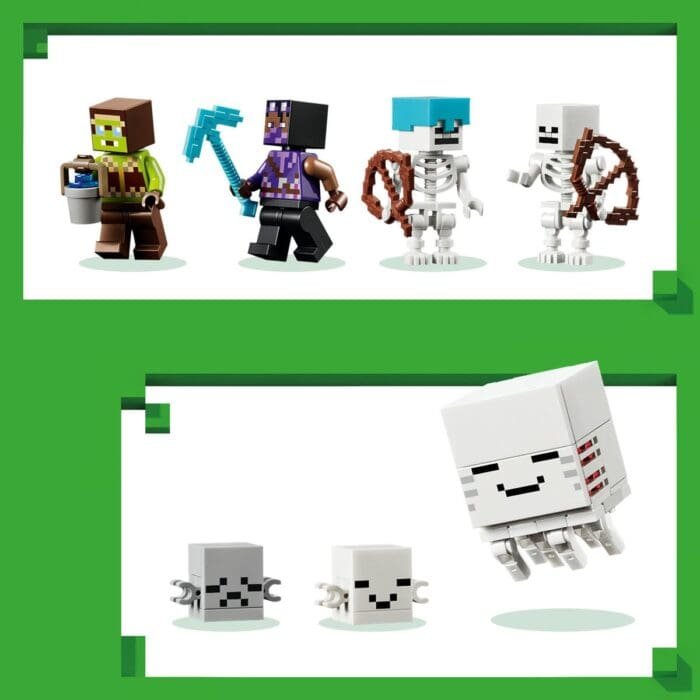 LEGO MINECRAFT STATIE DE MOBI GHAST 21597 - imagine 7