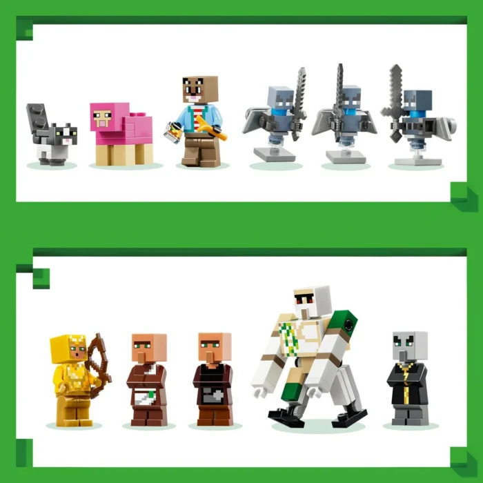 LEGO MINECRAFT ATACUL EVOCATORILOR ASUPRA SATULUI 21596 - imagine 16