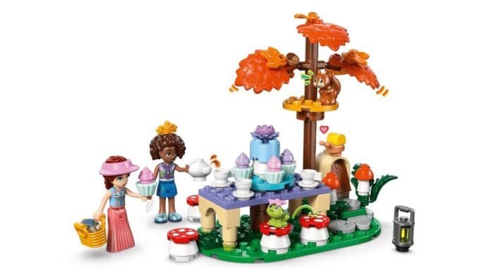 LEGO FRIENDS PETRECERE CU CEAI IN PADURE 42690 - imagine 9