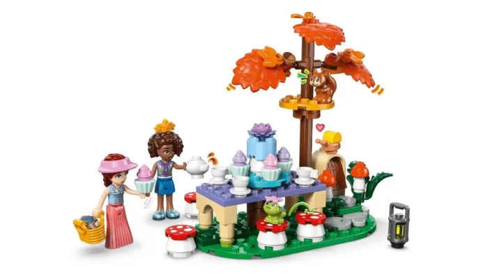 LEGO FRIENDS PETRECERE CU CEAI IN PADURE 42690 - imagine 16