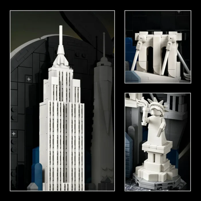 LEGO ARHITECTURE NEW YORK CITY THE BIG APPLE 21066 - imagine 16