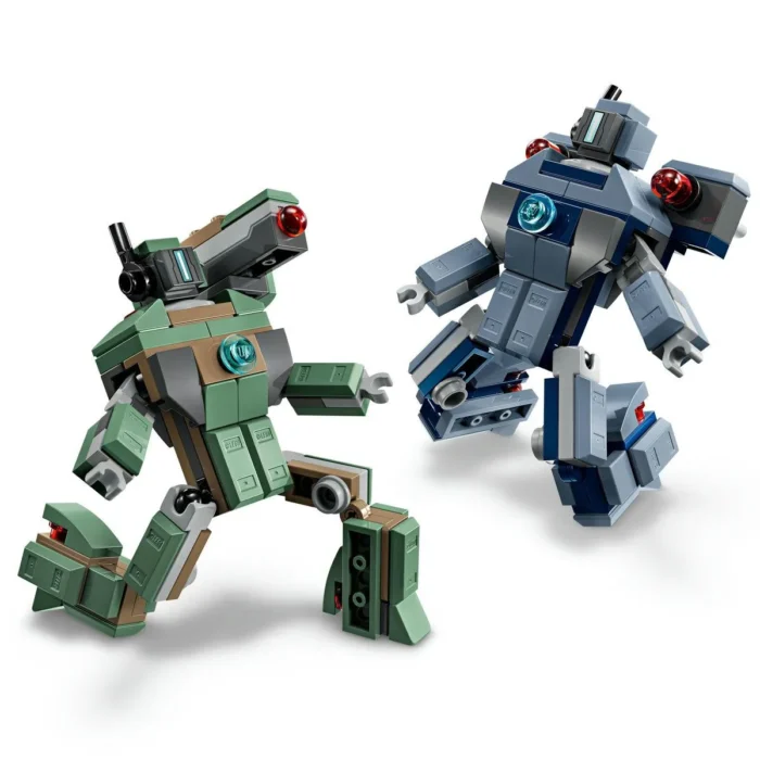 LEGO MARVEL IRON MAN SI WAR MACHINE VS DRONELE HAMMER 76320 - imagine 16