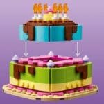 LEGO TORT PENTRU PETRECEREA DE ZI DE NASTERE 40815 - imagine 9