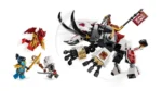 LEGO NINJAGO ZILVAR SI MONSTRUL DRAGON GRIMTAK 71863 - imagine 17