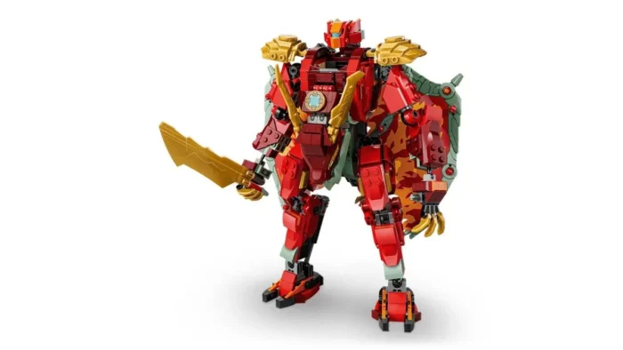 LEGO NINJAGO ROBOTUL DRAGON TRANSFORMATOR AL LUI WYLDFYRE 71868 - imagine 17
