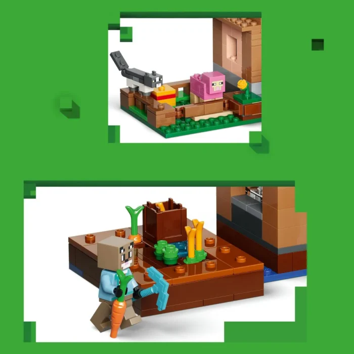LEGO MINECRAFT ATACUL EVOCATORILOR ASUPRA SATULUI 21596 - imagine 17