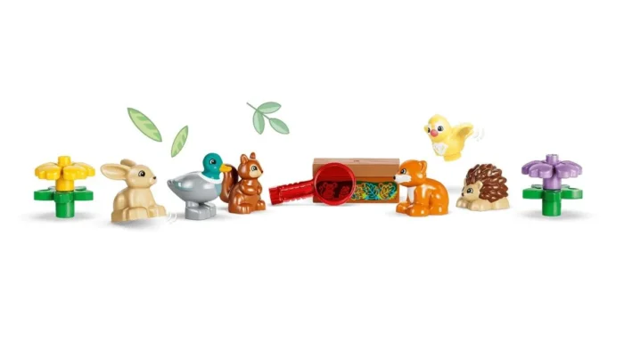 LEGO DUPLO PADUREA DESCOPERIRILOR CU ANIMALE SALBATICE 10480 - imagine 17